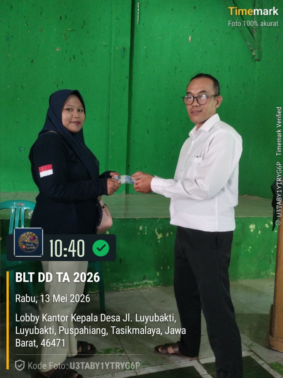 Penyaluran Insentif Kader Posyandu dan KPM