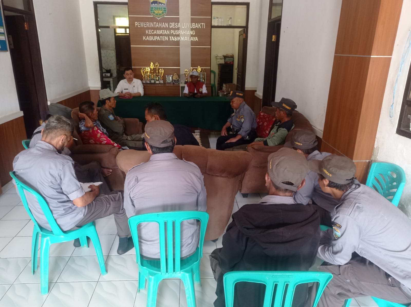 Rapat Koordinasi Linmas