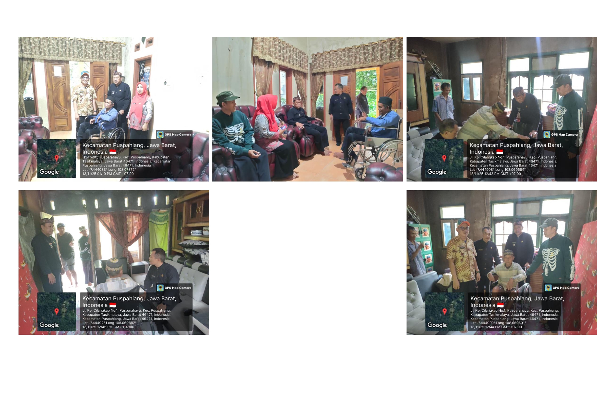 PENYERAHAN KURSI RODA